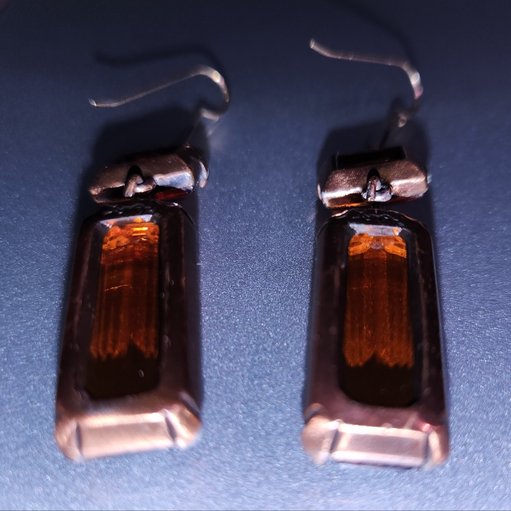 YSL 🇫🇷 Robert Goossens' PRISM cut earrings!!! Vintage *RARE FIND* - Picture 9 of 12